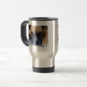 Restende boxer Dog Roestvrij Reizen Mug Reisbeker (Voorkant links)