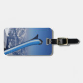 Restende huid bagagelabel (Voorkant horizontaal)