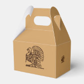 resterend doosje "Thanksgiving turkije" (Achterkant)