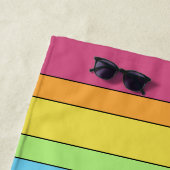 RESTERENDE BEACH FACE Belly Button Hippo Boynton Strandlaken (In situ)