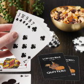 Resterende Eten Is Voor Opgave V Pokerkaarten (Insitu)