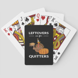 Resterende Eten Is Voor Opgave V Pokerkaarten