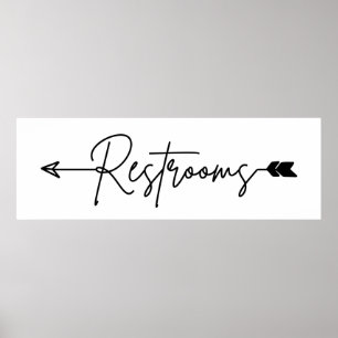 Resterende richtingteken links, Poster van de part
