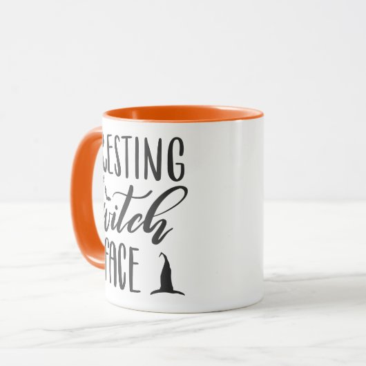 RESTERENDE WITCH FACE MOK (Voorkant links)