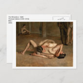 Resterijen door Eakins Briefkaart (Voorkant / Achterkant)