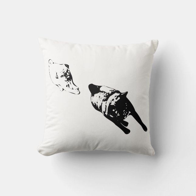 Restful Accent, Graphic Duo Kussen (Voorkant)