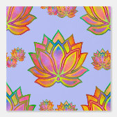 Restful Lotus Dromen Behang (Voorkant)