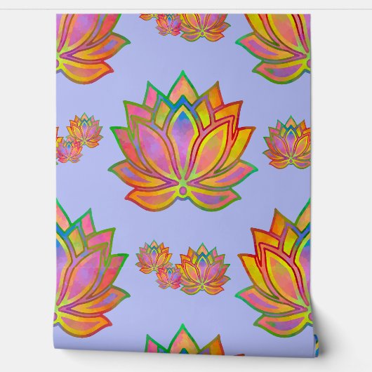 Restful Lotus Dromen Behang (Afrollen)