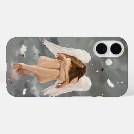 Resting Angel Case-Mate iPhone Case (Achterkant (horizontaal))