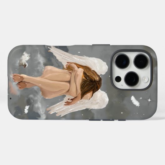 Resting Angel Case-Mate iPhone Case (Achterkant (horizontaal))