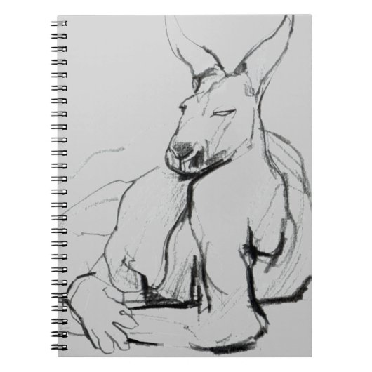 Resting Athlete Notitieboek (Voorkant)