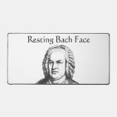 Resting Bach Face Classical Music Composer Bureaumat (Voorkant)