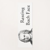 Resting Bach Face Classical Music Composer Yogamat (Voorkant)