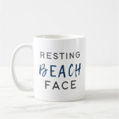 Resting Beach Face Koffiemok (Links)
