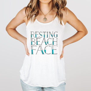 Resting Beach Face Tanktop