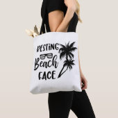 Resting Beach face word tas (Dichtbij)