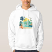 Resting Beach for Summer Hoodie (Voorkant)
