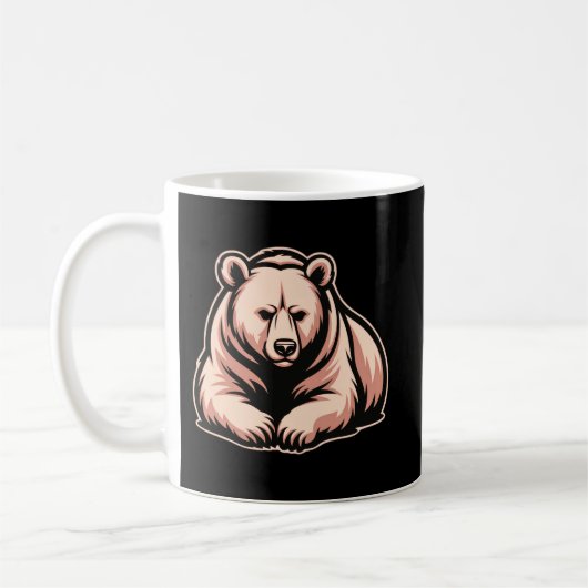 Resting Bear Mug – Calm Strength Everyday Coffee Koffiemok (Links)