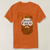 Resting Beard Face Classic TShirt (Design voorkant)