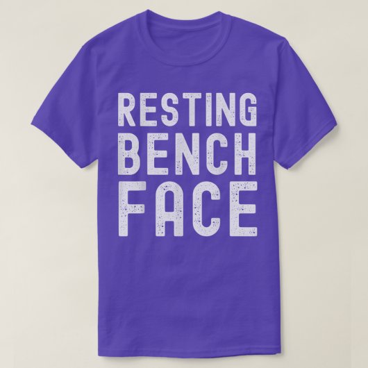 Resting Bench Face Scientist Science Lovers Microb T-shirt (Design voorkant)