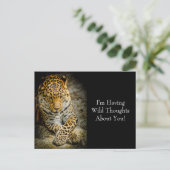 Resting Briefkaart "Wild Thoughts" (Staand voorkant)