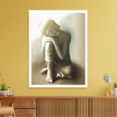 Resting Buddha Canvas Afdruk (Insitu (Woonkamer))