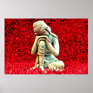 Resting Buddha Poster