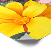  Resting Butterfly Illustratie Ontwerp Poster (Hoek)