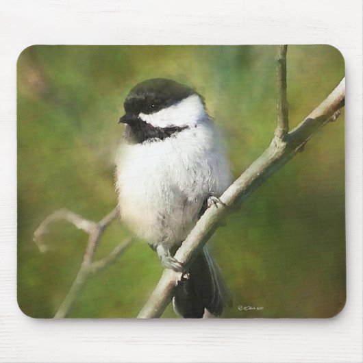 REsting Chikadee - ETSY Muismat (Voorkant)