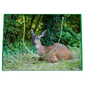 Resting Deer Gift Bag Groot Cadeauzakje (Voorkant)