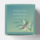 Resting Dragonfly Weddenbox Bedankdoosjes (Bovenkant)
