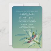 Resting Dragonfly Wedding Uitnodiging (Voorkant)