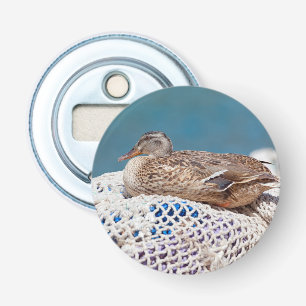 Resting Duck Button Flesopener