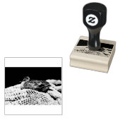 Resting Duck Rubberstempel (Gestempeld)