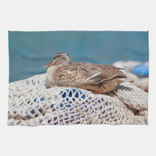Resting Duck Theedoek