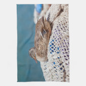 Resting Duck Theedoek (Verticaal)
