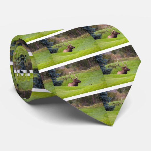 Resting Elk Stropdas (Opgerold)