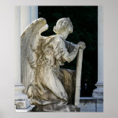 Resting Faceless Angel Old Cemetery Poster (Voorkant)