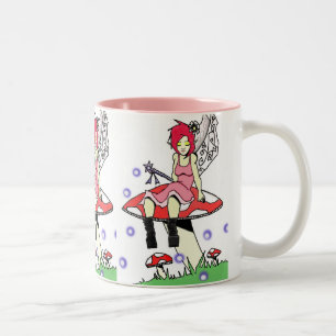 Resting Fairy Tweekleurige Koffiemok