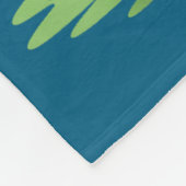 Resting Gnome Face Cute Funny Christmas Kawaii Car Fleece Deken (Hoek)