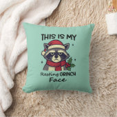 Resting Grinchmas Mint Holiday Pillow Kussen (Deken)