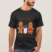 Resting Grouch Face – Gingerbread Dunk Duo T-shirt (Voorkant)