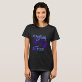 Resting hech Face Funny Halloween Costume T-shirt (Voorkant volledig)