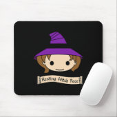 Resting hech Face Halloween Costume Muismat (Met muis)