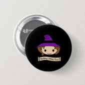Resting hech Face Halloween Costume Ronde Button 5,7 Cm (Voorkant /achterkant)