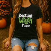 Resting heks Face Halloween T-shirt