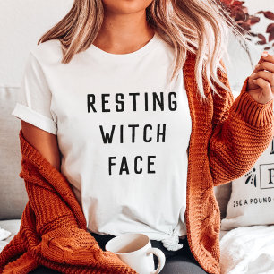 Resting heks Face Halloween T-shirt