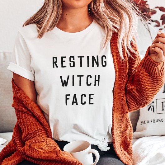 Resting heks Face Halloween T-shirt