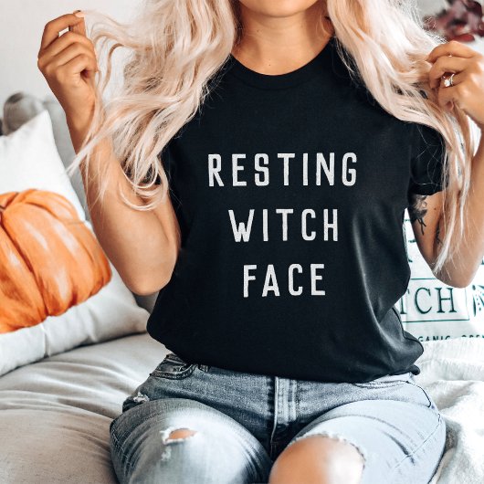 Resting heks Face Halloween T-shirt