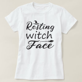 Resting heks Face Halloween T-shirt